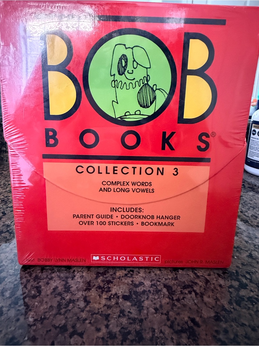 BOB Books Collection 3 - Red & Yellow Kids Reading Set